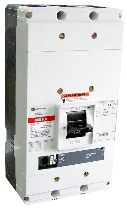 HND3800T32W HND Frame Style, Molded Case Circuit Breaker, Electronic Non-Interchangeable Trip Unit(Digitrip RMS 310), LSI Trip Unit Functions, 800 Ampere at 40 Degree Celsius, 3 Pole, 600VAC @ 50/60HZ, Rating Plug Not Included, Without Terminals. New Surplus and Certified Reconditioned with 1 Year Warranty.