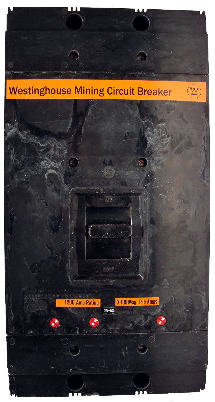 NBM31000 2500-5000 THERMAL-MAG N Frame Style, Molded Case Mining Circuit Breaker, Interchangeable Thermal Magnetic Trip Unit, 1000 Ampere at 40 Degree Celsius, 3 Pole, 600VAC @ 50/60HZ, Interrupting Ratings: 42 Kiloampere @ 240VAC, 30 Kiloampere @ 480VAC, 22 Kiloampere @ 600VAC, Without Terminals Standard. 1 Year Warranty.