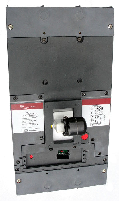 SKLA36AT1200 SK1200 Frame Style, Molded Case Circuit Breaker, Thermal Magnetic Non-Interchangeable Trip Unit, 1200 Ampere Maximum at 40 Degree Celsius, 3 Pole, 600VAC @ 50/60HZ, Terminals Not Included. New Surplus and Certified Reconditioned with 1 Year Warranty.