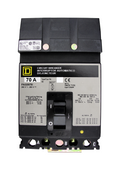 FA32070 FA (I-Line) Frame Style, Molded Case Circuit Breaker, Thermal Magnetic Non-interchangeable Trip Unit, 70 Ampere at 40 Degree Celsius, 3 Pole, Load End Terminals Standard. New Surplus and Certified Reconditioned with 1 Year Warranty.