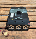 MAL3660033T1121, MAL Frame Style, Molded Case Circuit Breaker, Thermal Magnetic Non-interchangeable Trip Unit, 600 Ampere at 40 Degree Celsius, 3 Pole, Interrupting Ratings: 42 Kiloampere @ 240 VAC, 30 Kiloampere @ 480 VAC, 22 Kiloampere @ 600 VAC, 14 Kiloampere @ 250 VDC, with 120VAC UVR, Line and Load End Terminals Standard 