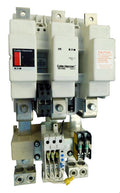 AN16TN0AC Magnetic Motor Starter, Nema Size 6, 540 Amps, 3 Poles, 120VAC Coil, Full Voltage 600VAC, Type C Overload Relay Standard, Open Style No Enclosure, Across the Line Starting and Stopping, Single Speed, Non-Reversing, Max HP Ratings (3 Phase): 150 @ 208VAC, 200 @ 240VAC, 400 @ 480VAC, 400 @ 600VAC. New Surplus and Certified Reconditioned with 1 Year Warranty.