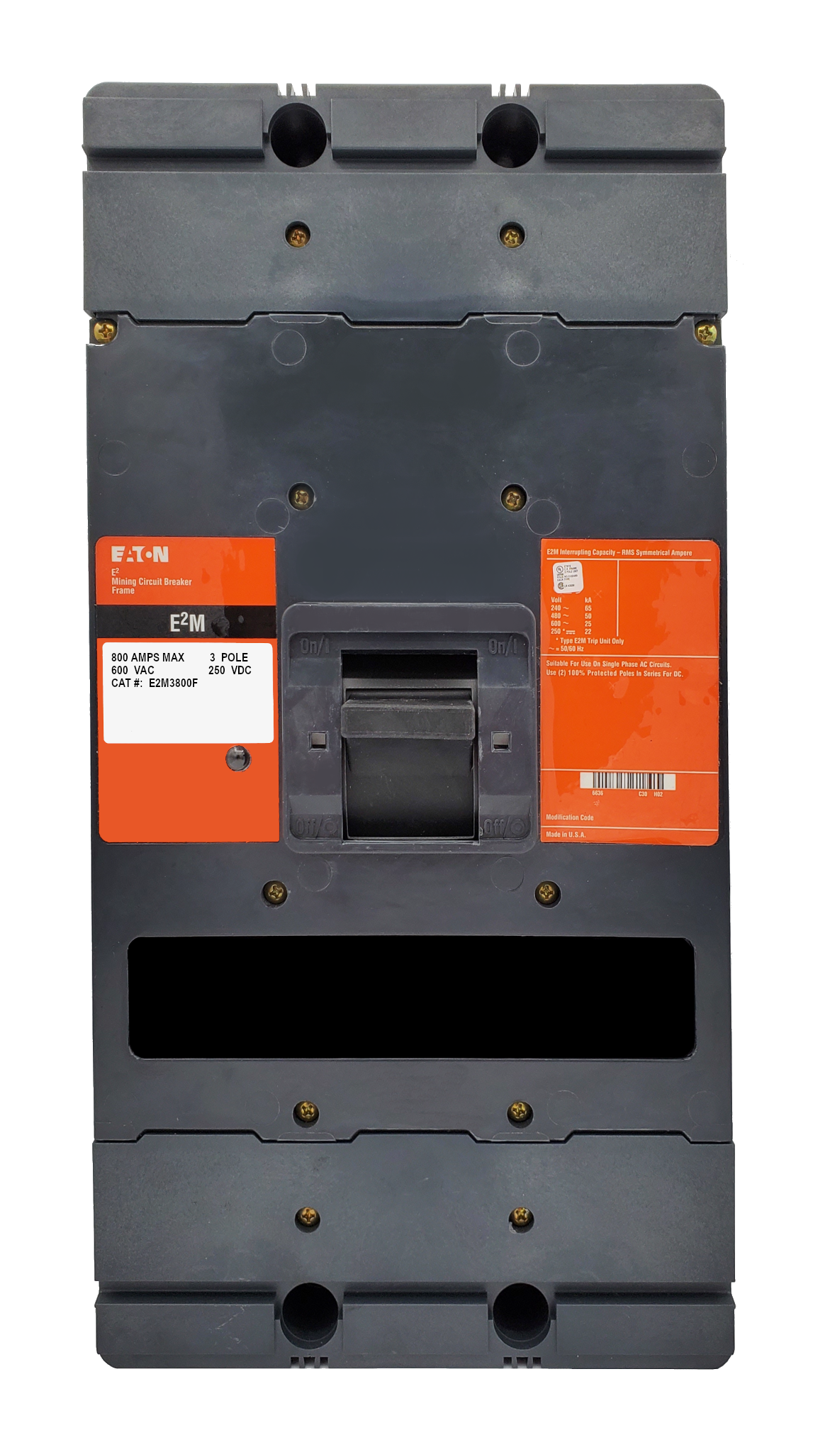 E2M3800F E2M Frame Style. Frame Only, No End Caps, Without Terminals Standard. 1 Year Warranty.