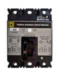 FAL34050 FAL Frame Style, Molded Case Circuit Breaker, Thermal Magnetic Non-interchangeable Trip Unit, 50 Ampere at 40 Degree Celsius, 3 Pole, Line and Load End Terminals Standard. New Surplus and Certified Reconditioned with 1 Year Warranty.