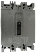 HFB3050L HFB Frame Style, Molded Case Circuit Breaker, Thermal Magnetic Non-interchangeable Trip Unit, 50 Ampere at 40 Degree Celsius, 3 Pole, 600 VAC @ 50/60HZ, Line and Load End Terminals Standard. New Surplus and Certified Reconditioned with 1 Year Warranty.