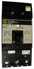 KH36110 KH (I-Line) Frame Style, Molded Case Circuit Breaker, Thermal Magnetic Non-interchangeable Trip Unit, 110 Ampere at 40 Degree Celsius, 3 Pole, Load End Terminals Standard. New Surplus and Certified Reconditioned with 1 Year Warranty.