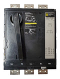 PAF361600 PAF Frame Style, Molded Case Circuit Breaker, PA-31600-RC Rating Columns, LI Functions, 1600 Ampere at 40 Degree Celsius, 3 Pole, Interrupting Ratings: 65 Kiloampere @ 240 VAC, 50 Kiloampere @ 480 VAC, 42 Kiloampere @ 600 VAC, Without Terminals Standard.