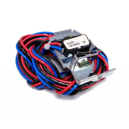 AAL2RPK Auxiliary Switch, J-Frame Style, Field Mounted, 1A(open)-1B(closed)Contacts, Includes 1No-1Nc Alarm Switch, Pigtail Lead Connection, Right Pole Mounting on Molded Case Circuit Breakers and Rear Exit Standard, 600VAC @ 50/60HZ. New Surplus and Certified Reconditioned with 1 Year Warranty.