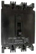 EB3050L EB Frame Style, Molded Case Circuit Breaker, Thermal Magnetic Non-interchangeable Trip Unit, 50 Ampere at 40 Degree Celsius, 3 Pole, 240VAC @ 50/60HZ, Interrupting Ratings: 10 Kiloampere @ 240 VAC, 5 Kiloampere @ 125/250 VDC. New Surplus and Certified Reconditioned with 1 Year Warranty.