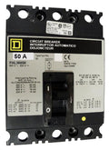 FHL36050 FHL Frame Style, Molded Case Circuit Breaker, Thermal Magnetic Non-interchangeable Trip Unit, 50 Ampere at 40 Degree Celsius, 3 Pole, Line and Load End Terminals Standard. New Surplus and Certified Reconditioned with 1 Year Warranty.