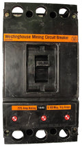 KAM3225 750-1500 THERMAL-MAG W/ UVR K Frame Style, Molded Case Mining Circuit Breaker, Non-Interchangeable Thermal Magnetic Trip Unit, 225 Ampere at 40 Degree Celsius, 3 Pole, 600VAC @ 50/60HZ, Interrupting Ratings: 25 Kiloampere @ 240VAC, 22 Kiloampere @ 480VAC, 22 Kiloampere @ 600VAC, 120v UVR installed, No Lugs Standard. 1 Year Warranty.