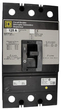 KAP36125 KAP Frame Style, Molded Case Circuit Breaker, Panel Mounted, Thermal Magnetic Non-interchangeable Trip Unit, 125 Ampere at 40 Degree Celsius, 3 Pole, Load End Terminals Standard. New Surplus and Certified Reconditioned with 1 Year Warranty.