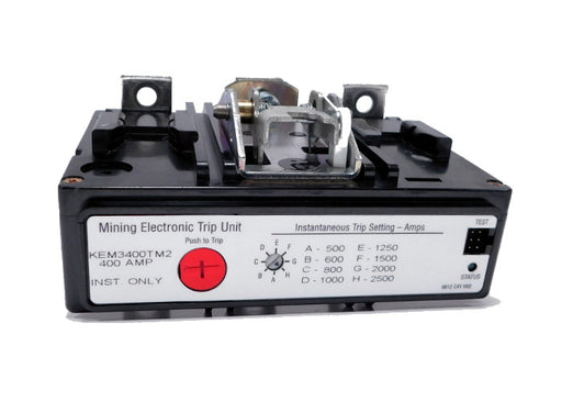 KEM3225T Trip Unit, K Frame Style, Electronic, Long/Instantaneous, 225 Ampere at 40 Degree Celsius, 3 Pole, 200-1500 Amp Trip Rating, For Use in Molded Case Circuit Breakers With Optional Interchangeable Trip Units. 1 Year Warranty. Hard to find customization options.