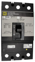 KHL36110 KHL Frame Style, Molded Case Circuit Breaker, Thermal Magnetic Non-interchangeable Trip Unit, 110 Ampere at 40 Degree Celsius, 3 Pole, Line and Load End Terminals Standard. New Surplus and Certified Reconditioned with 1 Year Warranty.