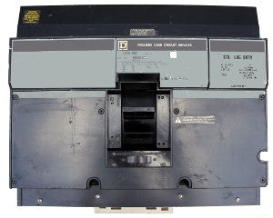 NA361000 NA Frame Style, Molded Case Circuit Breaker, Thermal Magnetic Non-interchangeable Trip Unit, 1000 Ampere at 40 Degree Celsius, 3 Pole, Interrupting Ratings: 100 Kiloampere @ 240 VAC, 50 Kiloampere @ 480 VAC, 25 Kiloampere @ 600 VAC, Load End Terminals Standard. New Surplus and Certified Reconditioned with 1 Year Warranty.