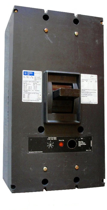 PC32500F (Frame Only) PC Frame Style, Molded-Case Circuit Breaker, Frame Only (No Rating Plug Included), 1400-2500 Ampere Compatible, 3 Pole, 600VAC @ 50/60HZ, Rear Connected, Rated at 2500 Ampere. New Surplus and Certified Reconditioned with 1 Year Warranty.