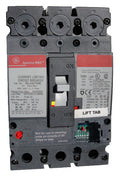 SELA36AT0100 SE150 Frame Style, Molded Case Circuit Breaker, Thermal Magnetic Non-interchangeable Trip Unit, 100 Ampere Maximum at 40 Degree Celsius, 3 Pole, 600VAC @ 50/60HZ, No Terminals Included. New Surplus and Certified Reconditioned with 1 Year Warranty.