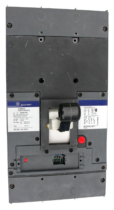 SKHA36AT0800 SK1200 Frame Style, Molded Case Circuit Breaker, Thermal Magnetic Non-Interchangeable Trip Unit, 800 Ampere Maximum at 40 Degree Celsius, 3 Pole, 600VAC @ 50/60HZ, Terminals Not Included. New Surplus and Certified Reconditioned with 1 Year Warranty.